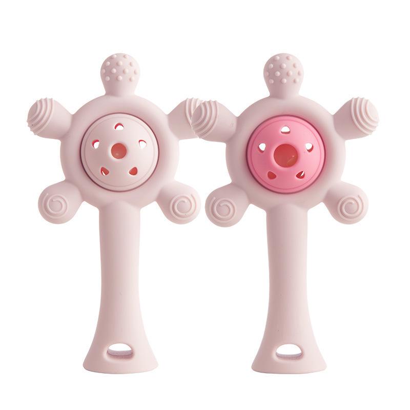 Cross-border Ferris Wheel Silicone Baby Teether and Rattle Toy
