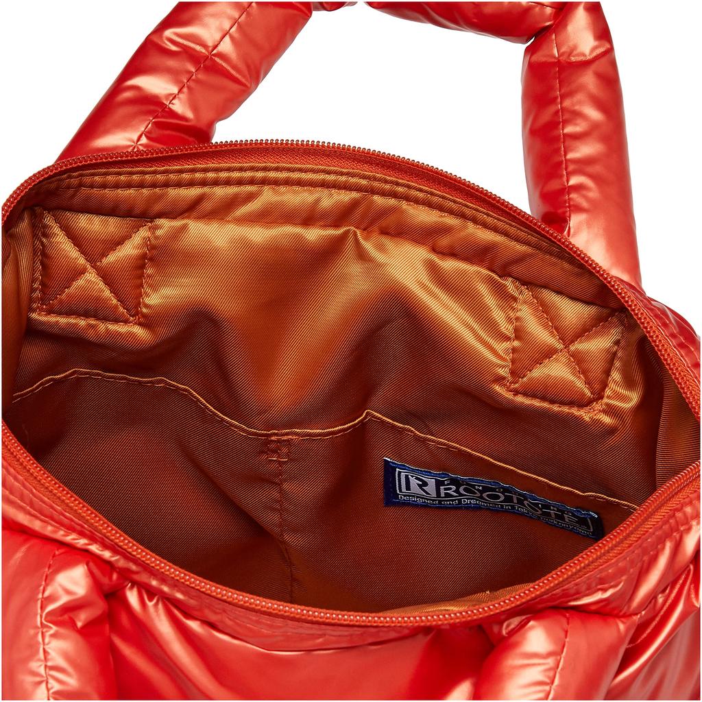 ROOTOTE Women's Feather-Filled Small Tote Bag, LT Featherloo Deli, Color B 1470, Orange, Free Size