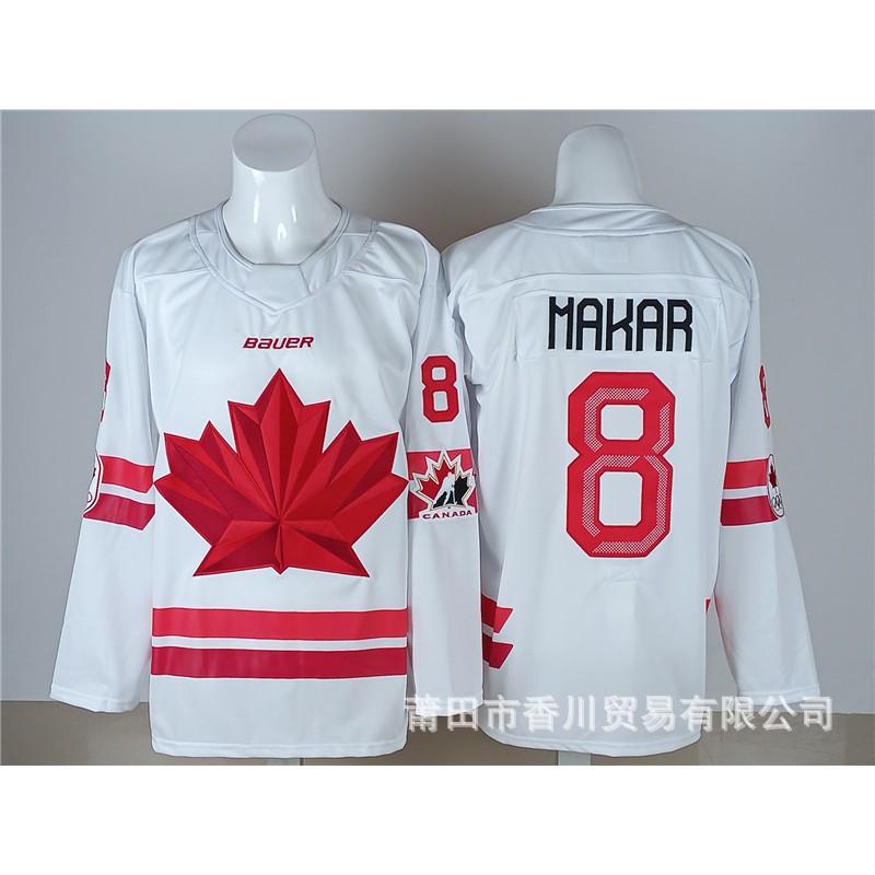 NHL Hockey Jersey USA Team Canada National Ice Uniform Cotton Sport Shirt Men