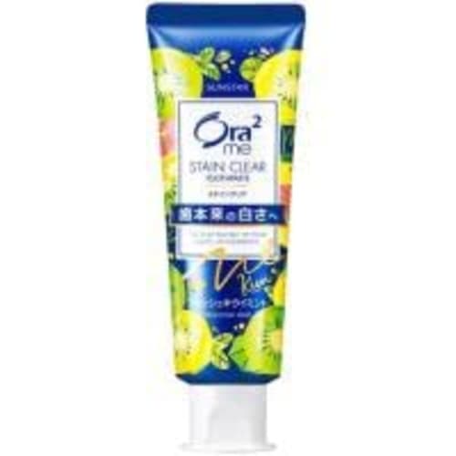 Ora2 Sunstar Ora2 Me Stain Clear Fresh Kiwi Mint 130g