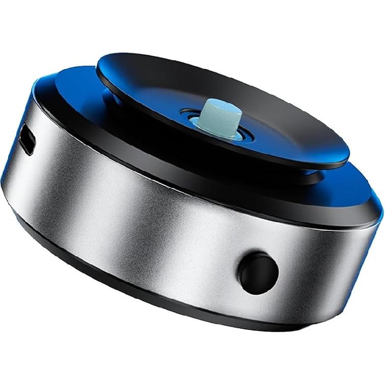 

Магнитный держатель на присоске для автомобиля, вакуумный адсорбционный держатель для телефона на стекло/приборную панель, портативный магнитный держатель для телефона с вращением на 360 градусов серебряный