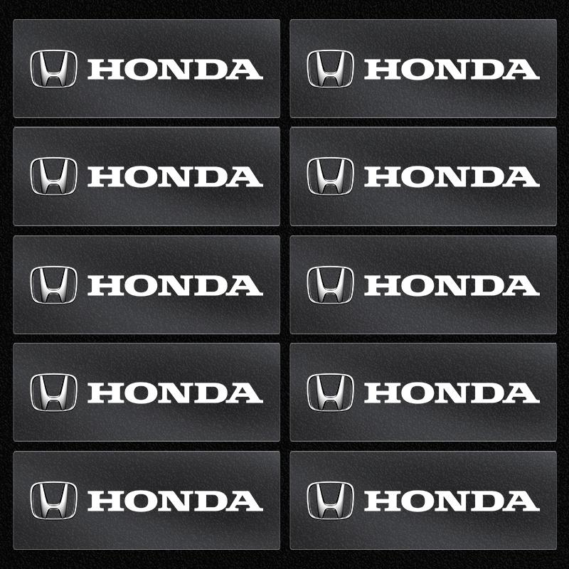Náhodné samolepky do interiéru auta Styling emblému volantu pro Honda Fit Mugen Insight Type S R VTEC DOHC Modulo Vezel Legend RR Si