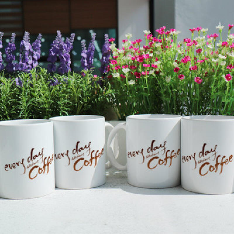cc654-Design Mug 4p-Always Delicious Coffee