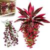 Romantic Backdrop Flowers for Photos Artificial Flowers, Plants Hanging Outdoors, UV Resistant Faux Long Lasting Decorative Floral Vines Indoor