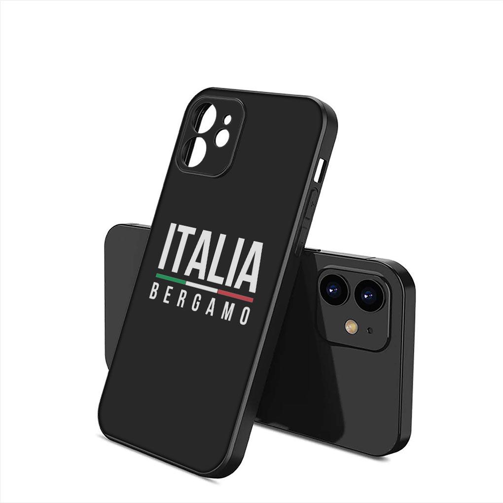 Italie Drapeau Italia Housse Souple en Silicone pour Apple iPhone 15 14 Plus 13 12 Mini Pro Max XR + 13Pro 14+ 15+ Coque de Téléphone