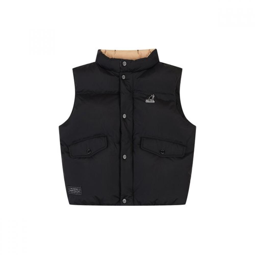 

Kangol Kids Short Puffer Vest Black Ardcvt02020bk blacks/155