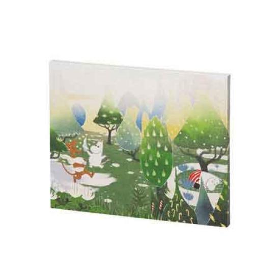 

586-Piece Jigsaw Puzzle MOOMIN Beautiful Garden [Canvas Puzzle]