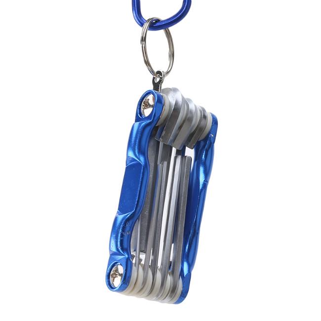 Folded Hexagon Hex Key Wrench Set Allen Wrench Screwdriver Metric Plum Inside Hexagonal Hand Tool