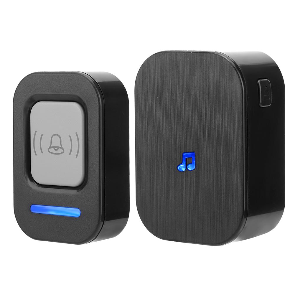 Home Wireless Doorbell 984.3ft Long Distance Music Door Chime Access Control