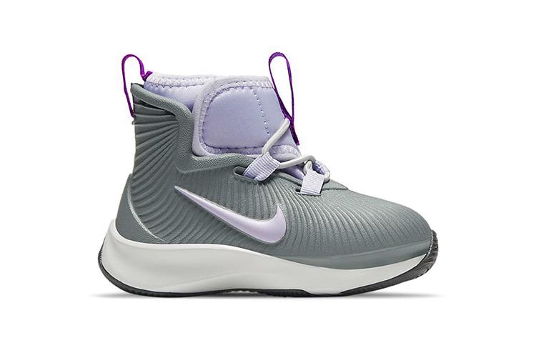 Nike Botas Infantis Binzie "Cinza Fumaça/Gelo Violeta" BQ5382-003