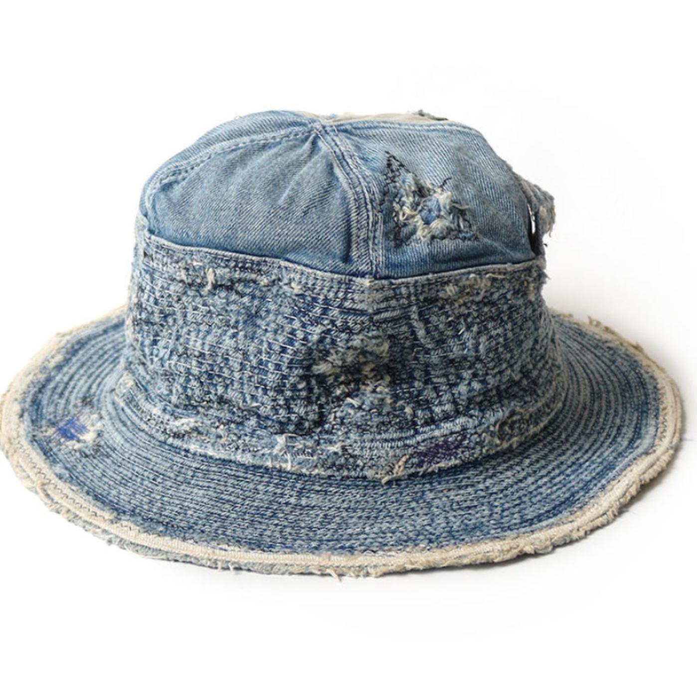 Used Kapital 11.5oz denim The Old Man and the Sea HAT