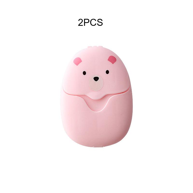 100 Pieces Pack Travel Portable Soap Paper Outdoor Disposable Soap Hand Washing Soap Cleaning Soap