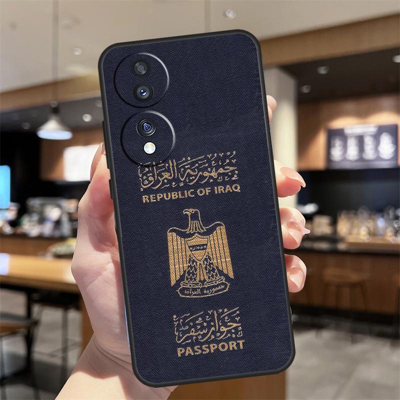 Iraqi Iraq Flag Case For Honor Magic 8 6 7 Pro Honor Win RT X8b X8c X9a X9b X9c X9d 70 90 200 400 Lite Cover