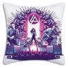 World Famous Rock Band Linkin P-Park Pillow Covers Sofa Decorative Home Double-Sided Printing Short Plush Cute Cushion Cover