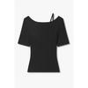 VOV CuTouT DeTail Ribbed T shirT 7156240002