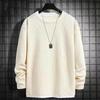 Spring Men's Round Neck Hoodie Casual Top Versatile
