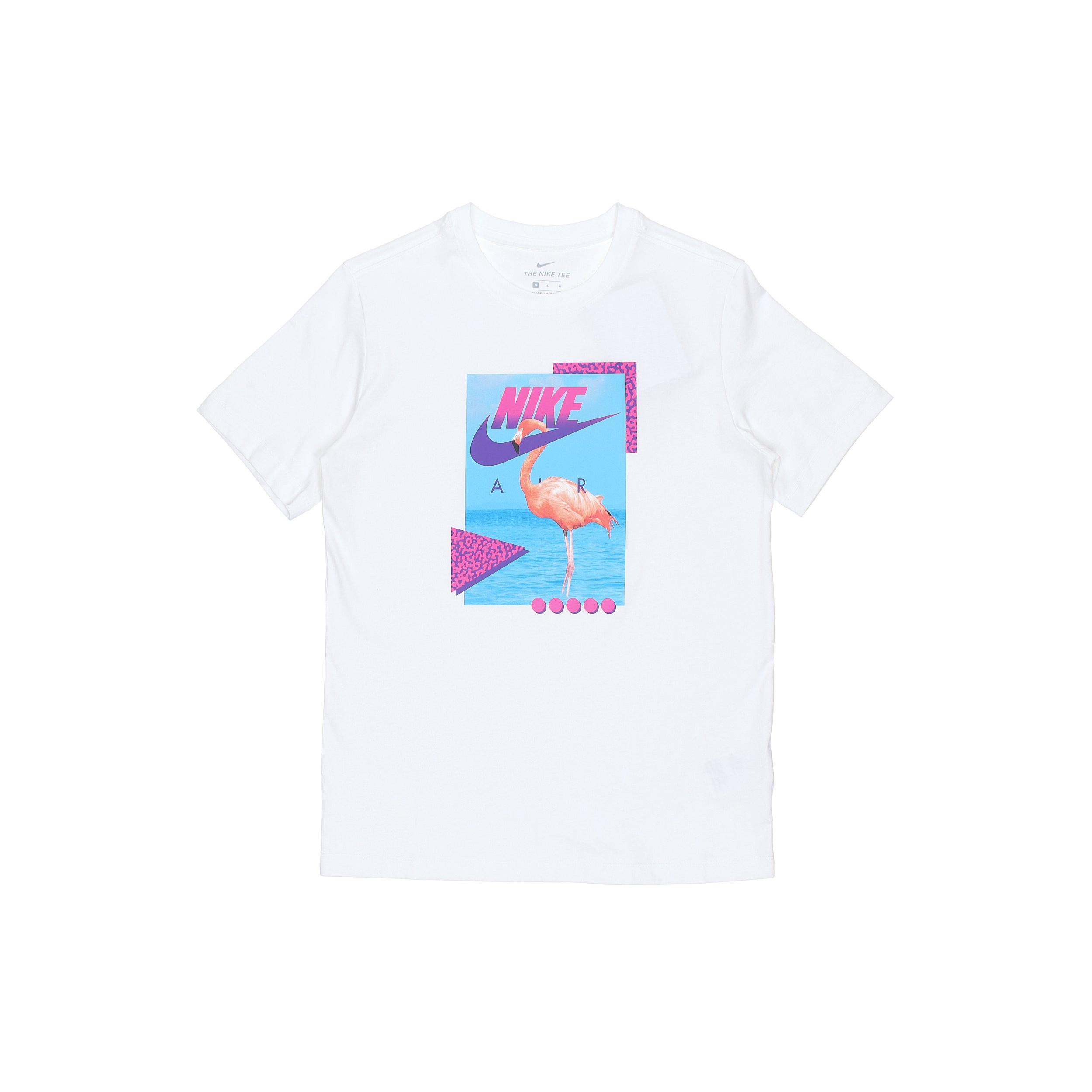 Nike AS Men s Nike Sportswear Tee BEACH FLAMINGO White DD1283-100 L