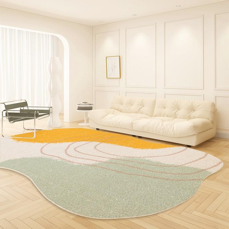 Light Luxury Living Room Decoration Plush Carpet Irregular Rugs for Bedroom Large Area Carpets Home Fluffy Soft Mat Lounge Rug