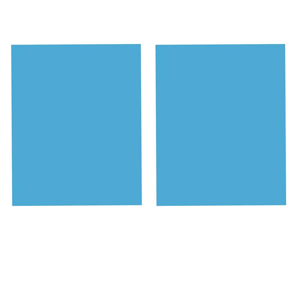 

2x водонепроницаемая пленка для зеркала заднего вида автомобиля, прозрачная пленка для боковых окон, противотуманная защитная наклейка на зеркало заднего вида автомобиля небесно-голубой