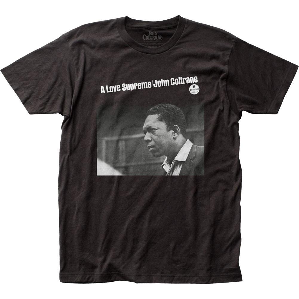 Джон Колтрейн A Love Supreme Мужская футболка Музыка Классика Концертный Ансамбль Черная XXL