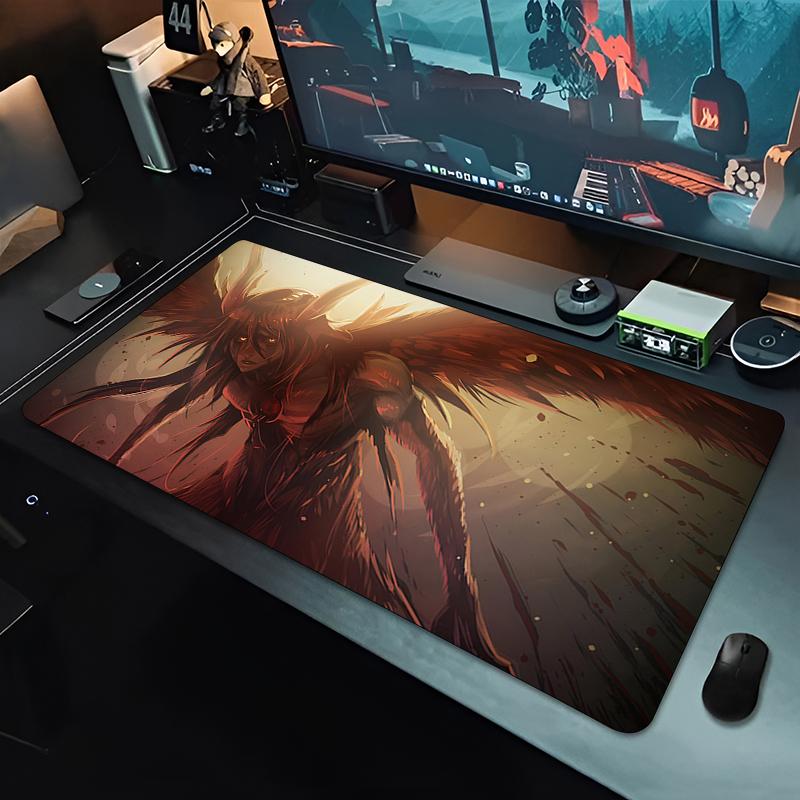 Gaming Large Mouse Pad Japan Anime Bleach HD Office Desk Mat Large Ulquiorra Cifer Keyboard Game Rubber Mousepad NonSlip Carpet
