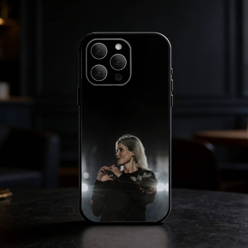 S-Singer E-Emily Armstrong Handyhülle Silikon schwarz Weich Für IPhone 17,16,15,14,13,12,11,SE,Plus Pro Max