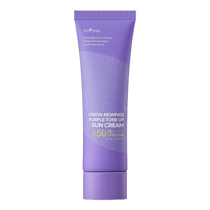 ISNTREE Onion Newpair Purple Tone Up Sun Cream SPF 50+ PA++++ 50ml
