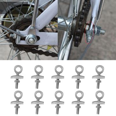 10 Pcs Bicycles Chain Adjuster Fastener High Carbon Steel Bike Chain Tensioner Bike Maintenance Tool Easy To Use