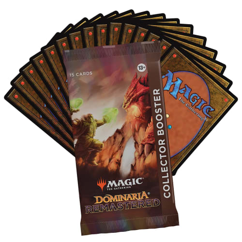Magic: The Gathering Dominaria Remaster Collector Booster (English Version) 12-Pack MTG Trading Card Wizards of the Coast D15060000