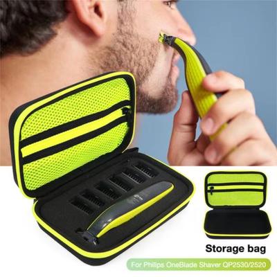 Boîte de rangement pour rasoir EVA, Boîte de rangement portable pour rasoir électrique, Boîte de voyage pour tondeuse, Convient pour Philips à lame unique QP2530/2520