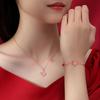 Original Lucky Rabbit Necklace Female Natal Year Zodiac Rabbit Pendant New Year's Gift