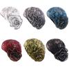 Elastic Beanie Head Scarf Lace Flower Wrap Chemo Cap Sweet Bandanas  Hair