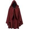 Medieval Halloween Retro Hooded Cape