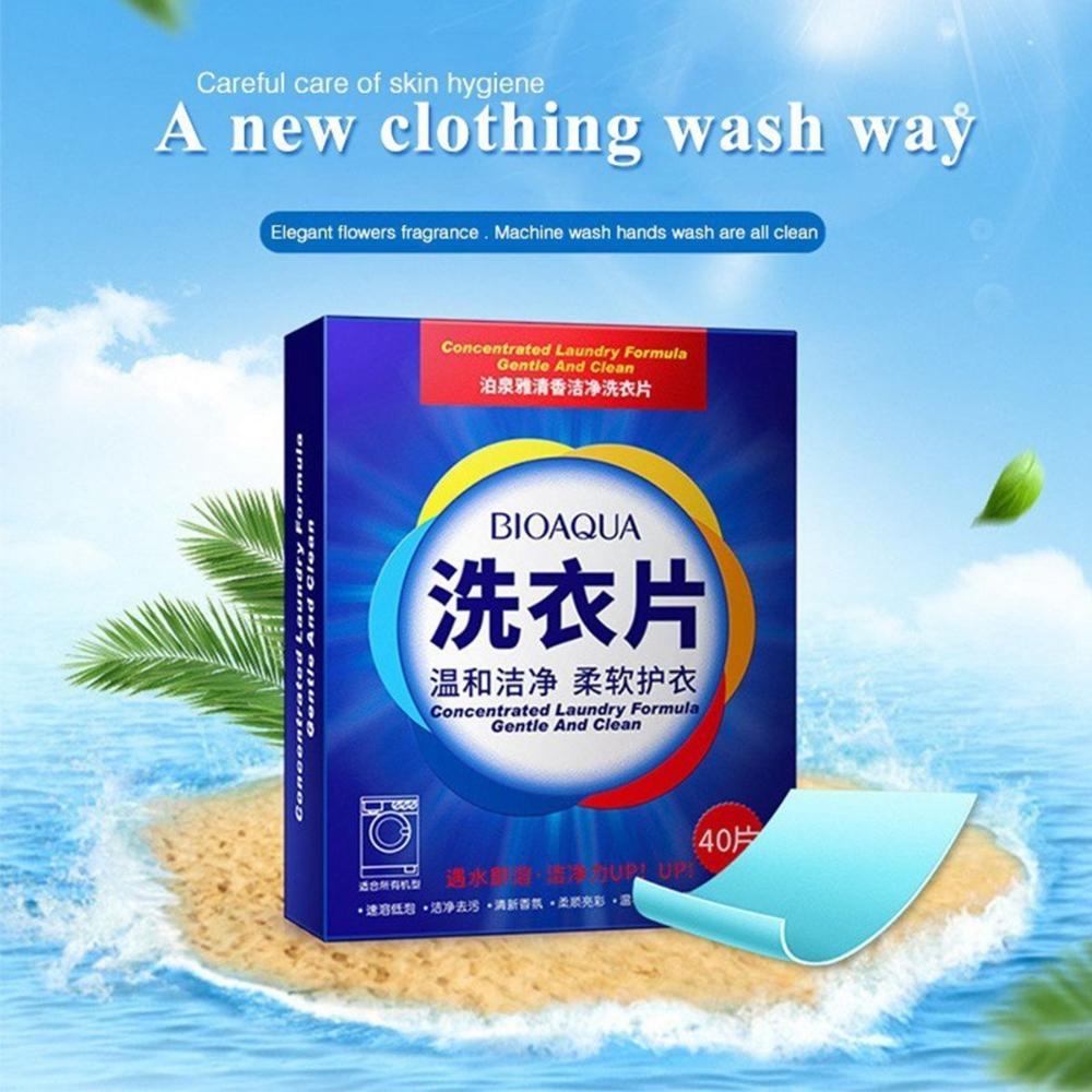 For Washing Machine Household Laundry Detergent Sheet Cleaner Washing Powder Cleaning Suppiles