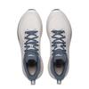 Li Ning Cushioning Slip Resistant Abrasion Resistant Breathable Low top Casual Running Shoes Men's Sponge Gray ARSW105-3