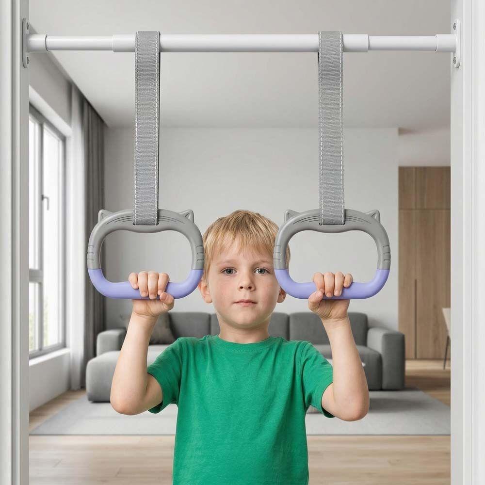 Langlebige Gymnastikringe Rutschfester Fitness-Trainingsring Turnring Klimmzugstange Gymnastikgeräte