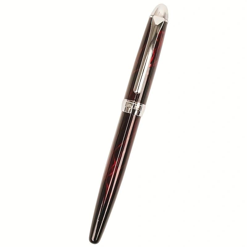 Luxury high-quality creative design fountain pen, made of acrylic material, suitable for daily writing pens