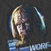 STAR TREK Unisex Adult The Next Generation Worf T-Shirt