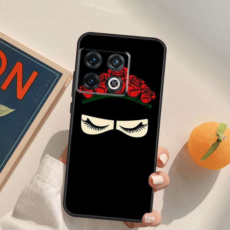 Muslim Islamic Girls Arabic Hijab Case For OnePlus 15 13 12 11 13R 12R 10T 8T 13T OnePlus Nord 5 CE 3 2 4 Lite N20 N30 Cover