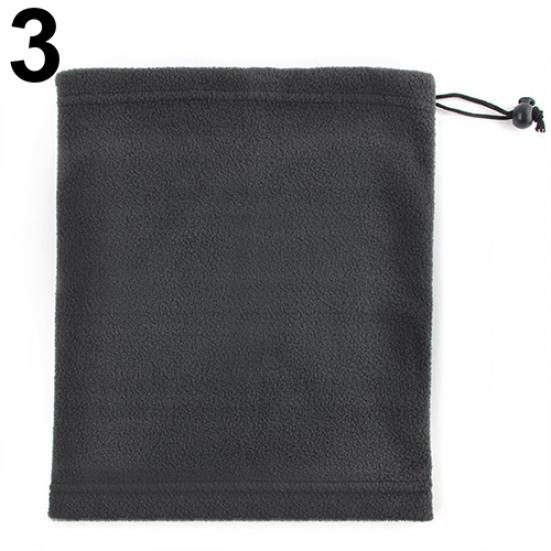 

Зимний унисекс, спорт на открытом воздухе, термостойкий флисовый шарф, маска для лица, теплая шапка серый