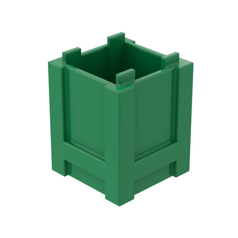 MY OWN CREATION 10PCS 61780 Container Box Building Blocks Kit 2x2x2 Top Opening Treasure Particle Learning Playthings Children Birthday Gifts