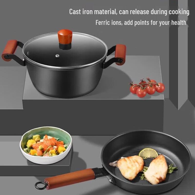 KOBACH Lingerst Refined Iron 3-Piece Cookware Set
