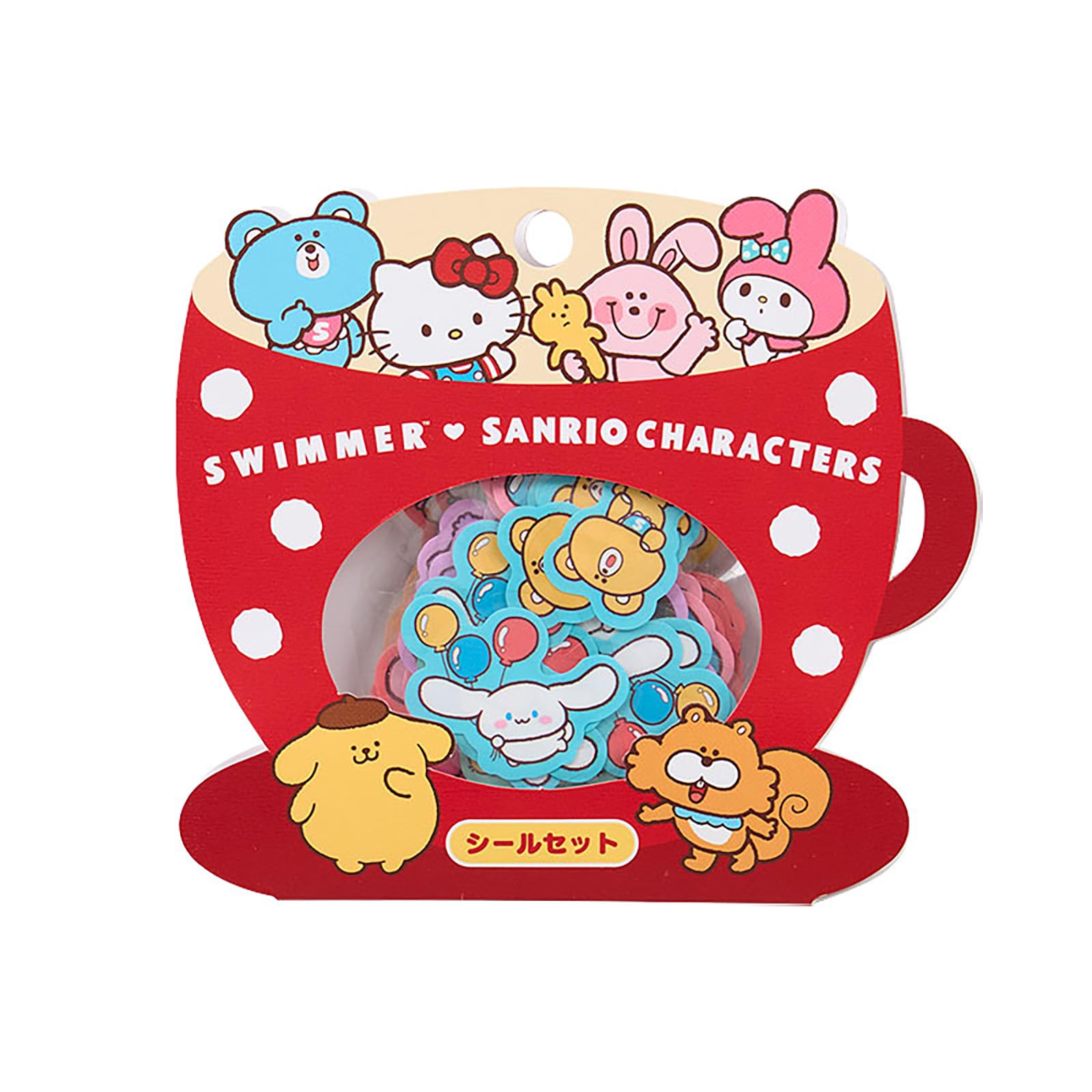 

Sanrio SWIMMER Sticker Set Sanrio Characters Paper 032131 (2nd Edition)