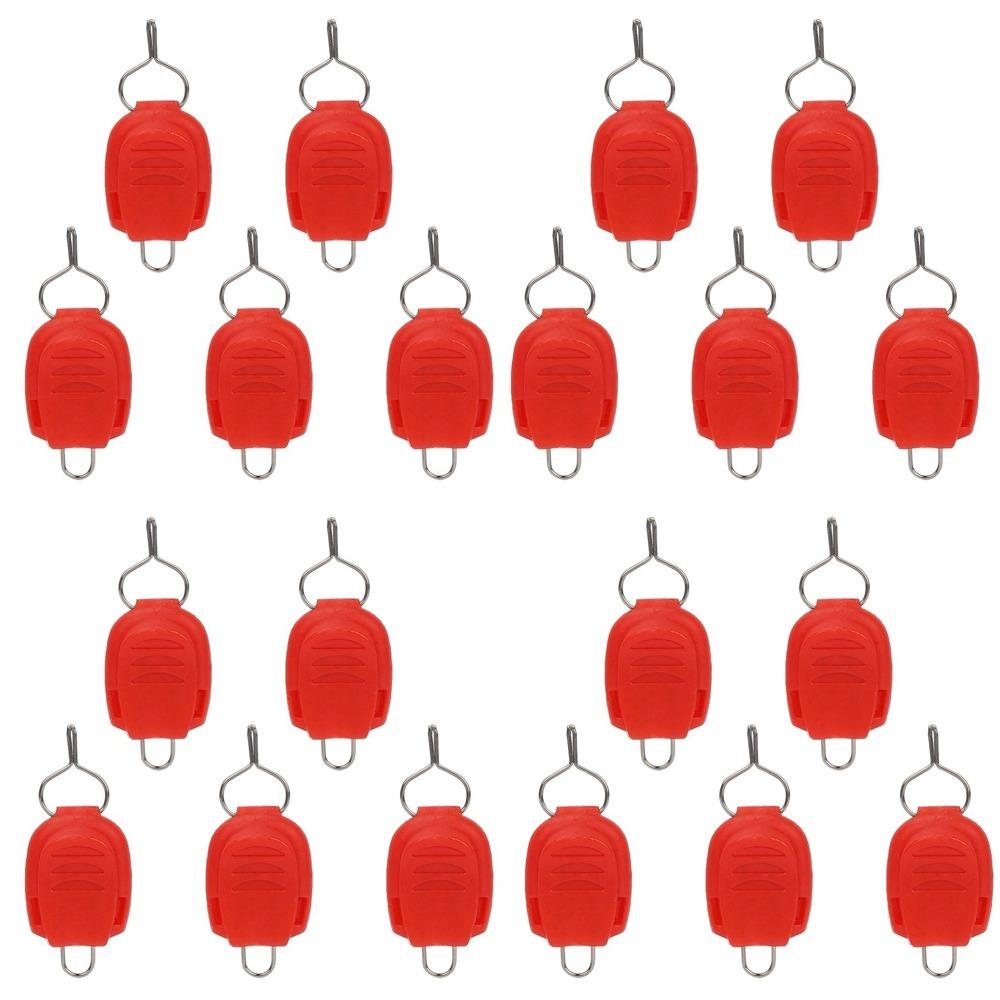 20PCS Lightweight Fishing Line Stopper 3.3*1.4cm Fishing Line Holder  for Baitcasting Reel