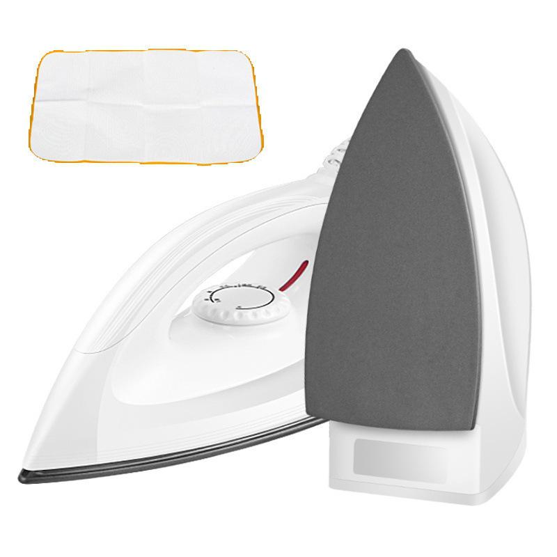Old-Fashioned Electric Dry Iron for Household and Rhinestone Ironing