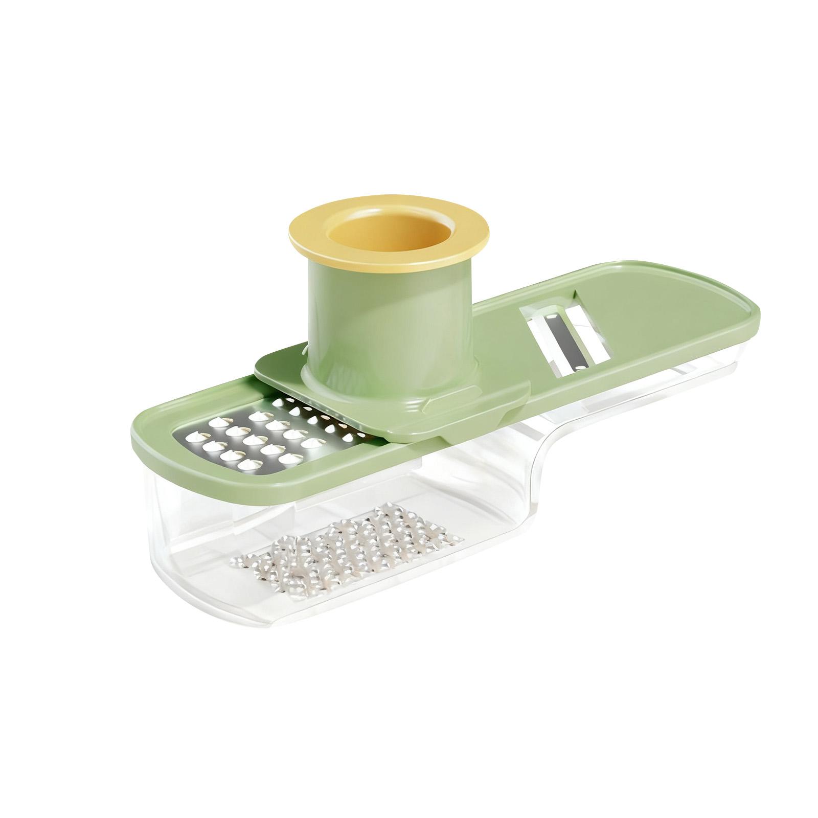 

Multi-Function Mandoline Vegetable Mandoline Garlic Vegetable Mandoline One Size зелёный