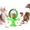 Pet Toys: Small Puppy Teaser & Cat Slow Feeder Windmill