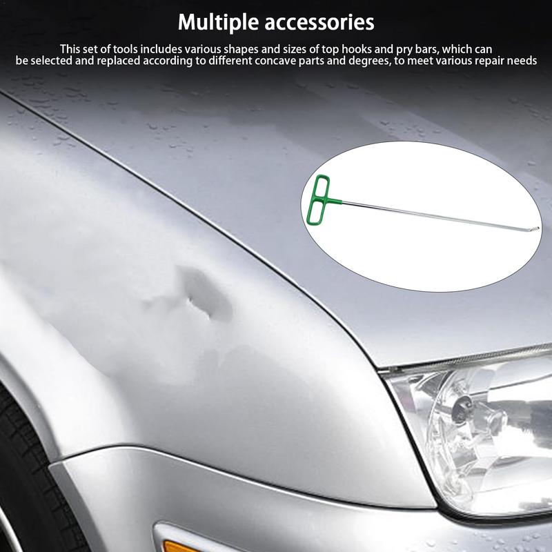 Dent Remover Tool For Car Multi-Head Auto Dent Repairing Rods Car Supplies Car Dent Removal Tools For Car SUV Truck Motorcycle