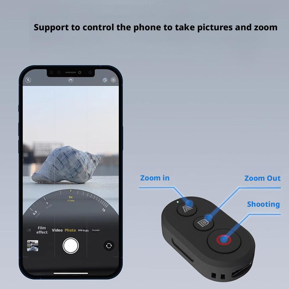 Action Camera Bluetooth Remote Control For Insta360 X4/X3/X2/G03S/G03/ACE PRO2/ACE PRO for Gopro 13/12/11/10/9/8