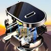360° Mini Suction Car Mount with Extra Pad – Adjustable Holder for iPhone 14-17, Ultra Compact Dashboard Stand